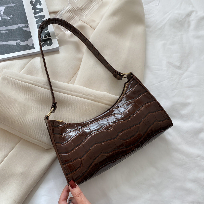 Women's Korean Style Summer Trendy Stone Pattern Bags