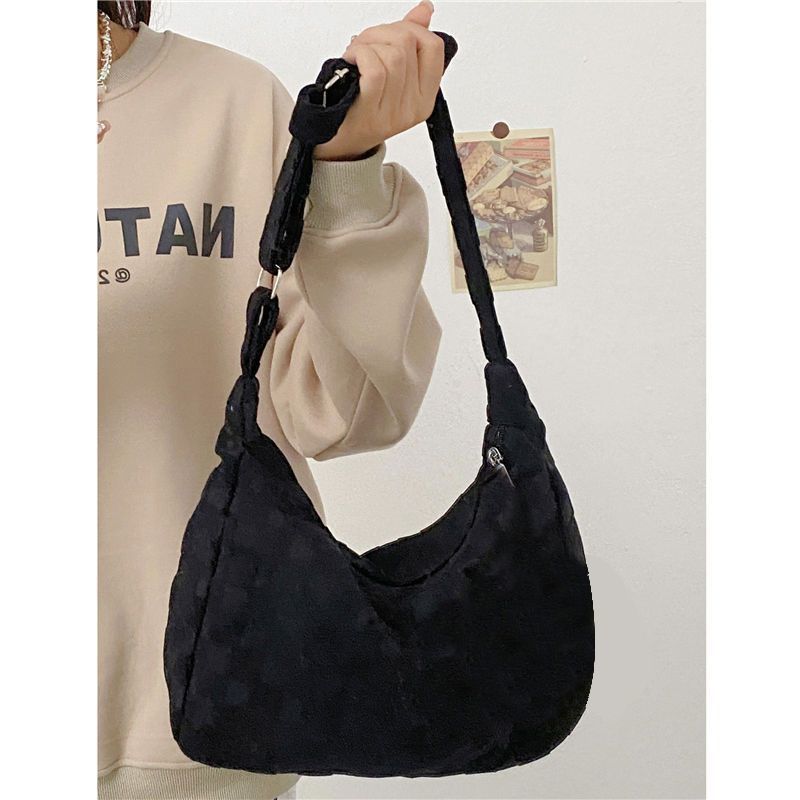 Large Capacity Female Winter College Class Crossbody Bags