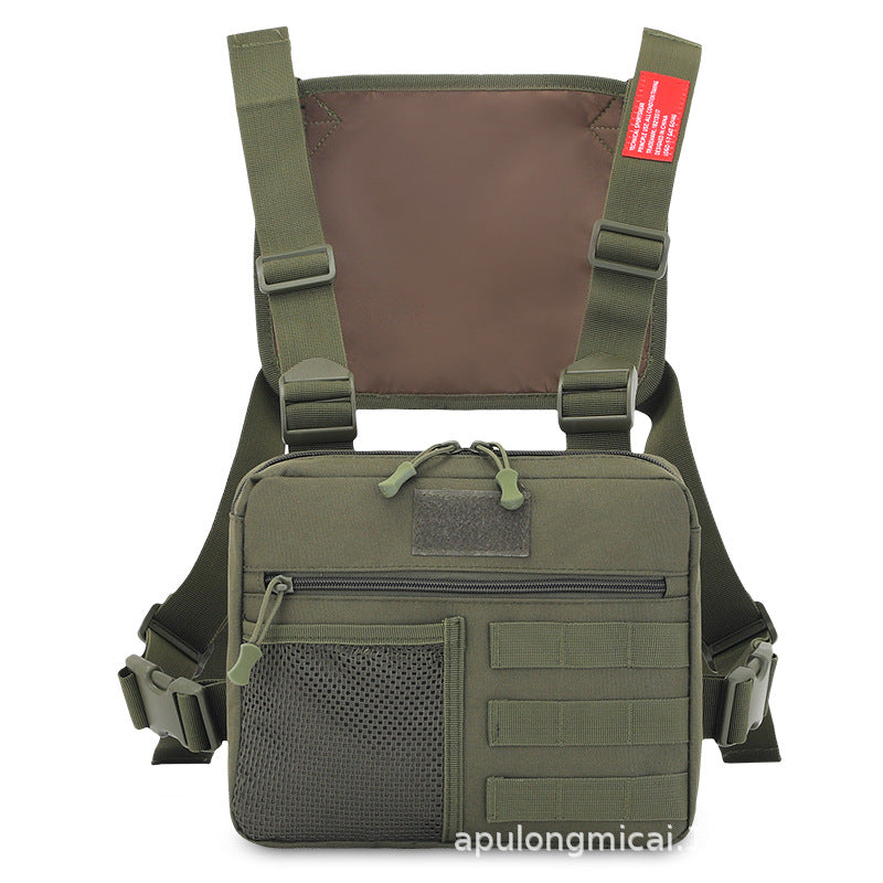 Men's Vest Jacket Camouflage Camping Motorcycle Backpacks