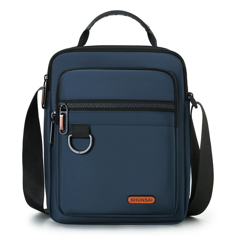 Men's Autumn Street Trendy Nylon Vertical Pouch Men's Messenger Bags