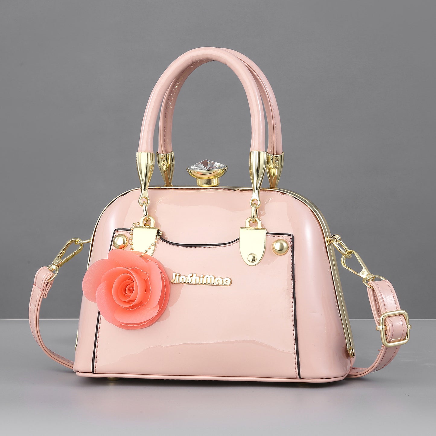 Women's Trendy Steel Frame Shell Mini Shoulder Bags