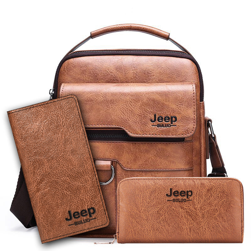 Men's New Pretty Suit Combination Fashion Men's Shoulder Bags