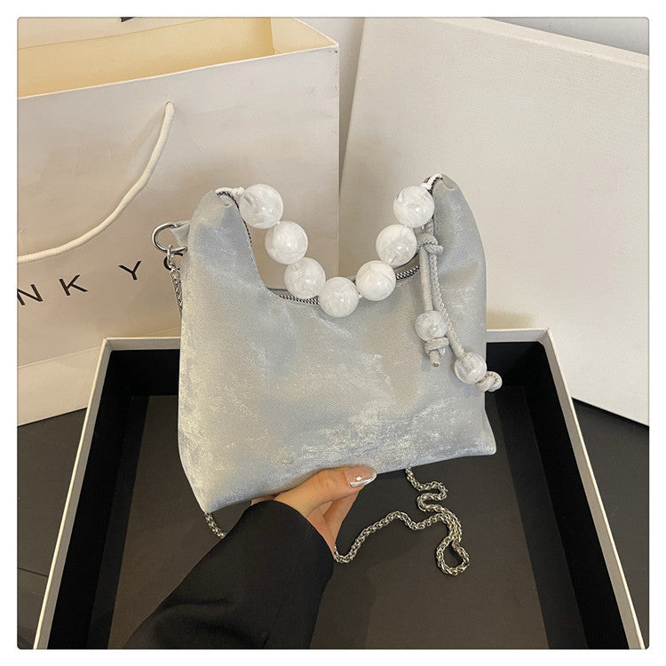 Beaded Popular Portable One Wrist Chain Bags
