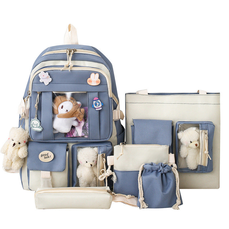 Lightweight Primary Cute Fashion Large Capacity Middle School Students' Schoolbags