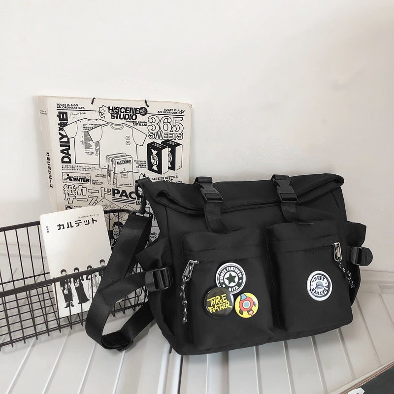 Men's Single Fashion Portable Simplicity Work Clothes Men's Shoulder Bags