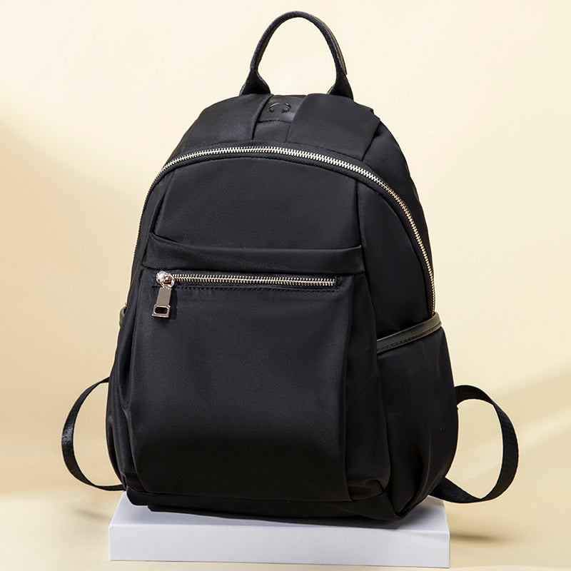 Female Oxford Cloth Simple Large Capacity Backpacks