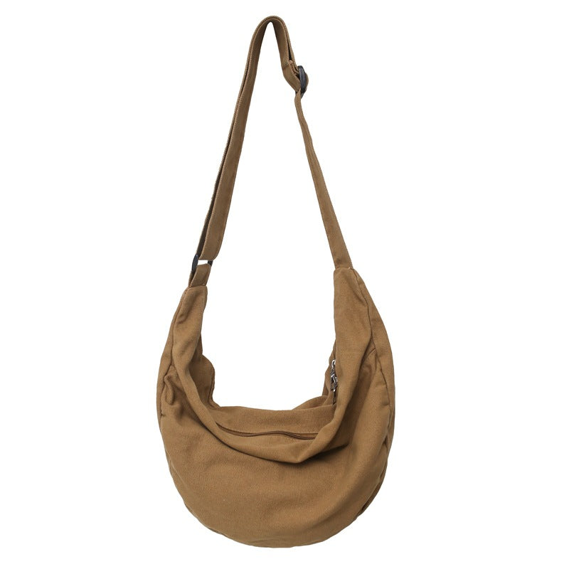 Women's & Men's & Solid Color Dumpling Camp Large Crossbody Bags