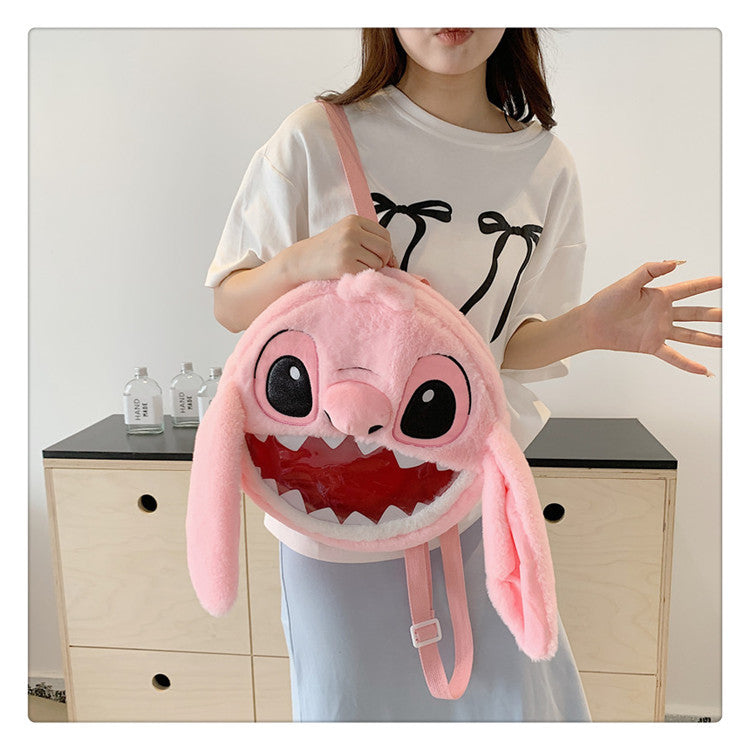 Machines Gift Cartoon Cute Toy Stitch Crossbody Bags