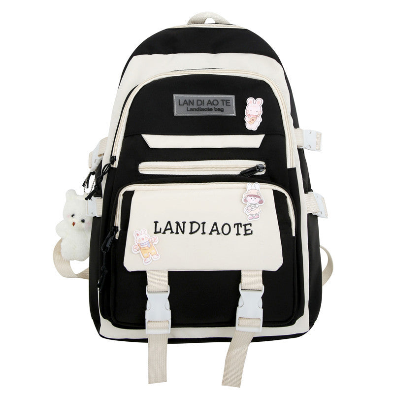 Women's & Men's Matching Fashion Early High College Trendy Large Backpacks
