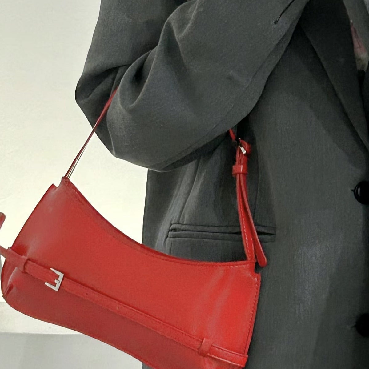 French Minority Fashion Retro Baguette High Sense Armpit Bags