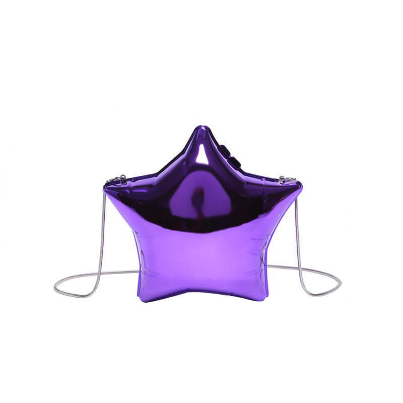 Women's Popular Acrylic Stars Autumn Fashion Temperament Shoulder Bags