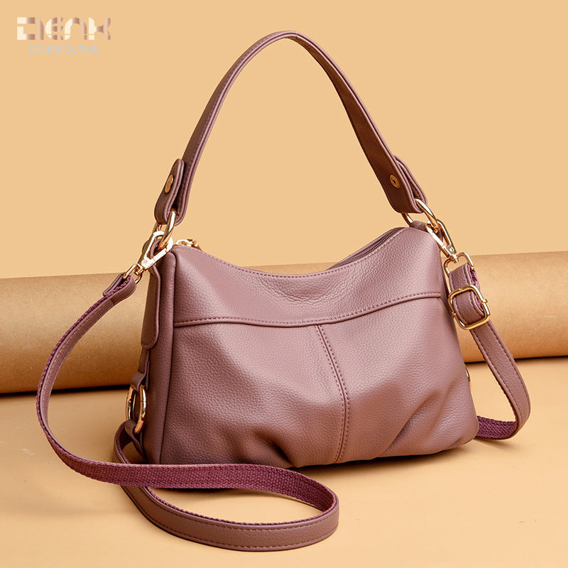 Women's High-grade Large Capacity Versatile Retro Portable Crossbody Bags