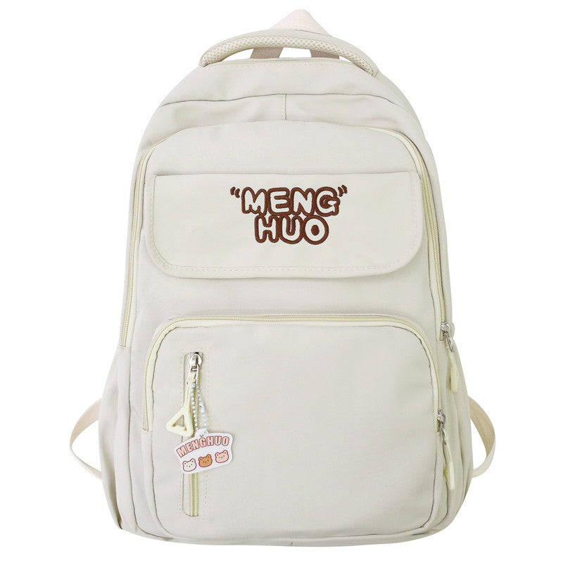 Junior High Korean Spring Large Capacity Backpacks
