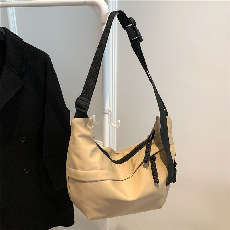 Women's Nylon Dumplings Trendy Lightweight Underarm Minority Crossbody Bags