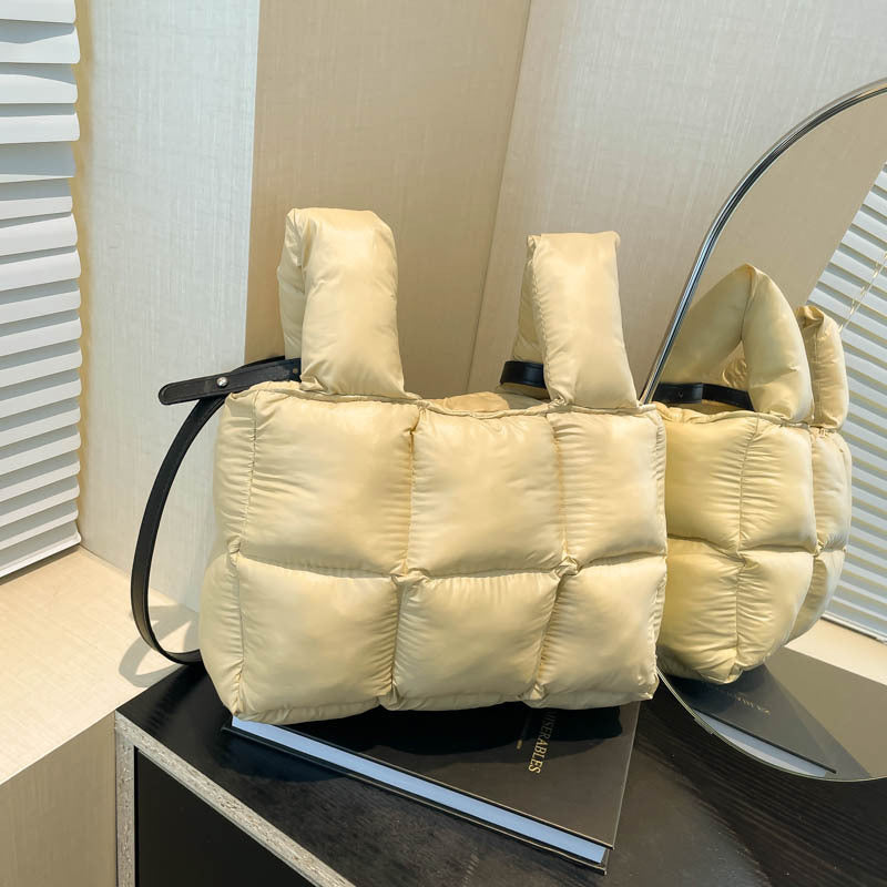 Soft Down Woman Cotton Dress Fashion Crossbody Bags