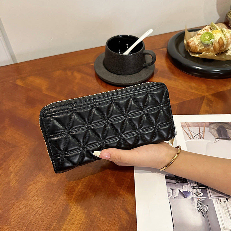 Long Fashion Simple Clutch Classic Style Ladies Wallets