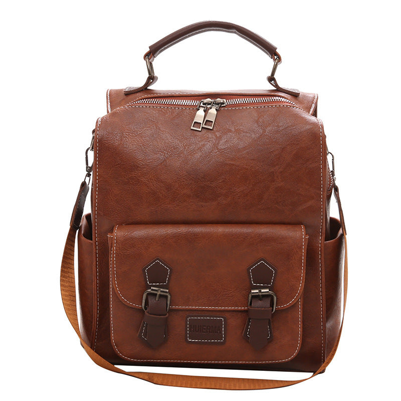Women's Preppy Style Vintage Fashion Large Capacity Backpacks