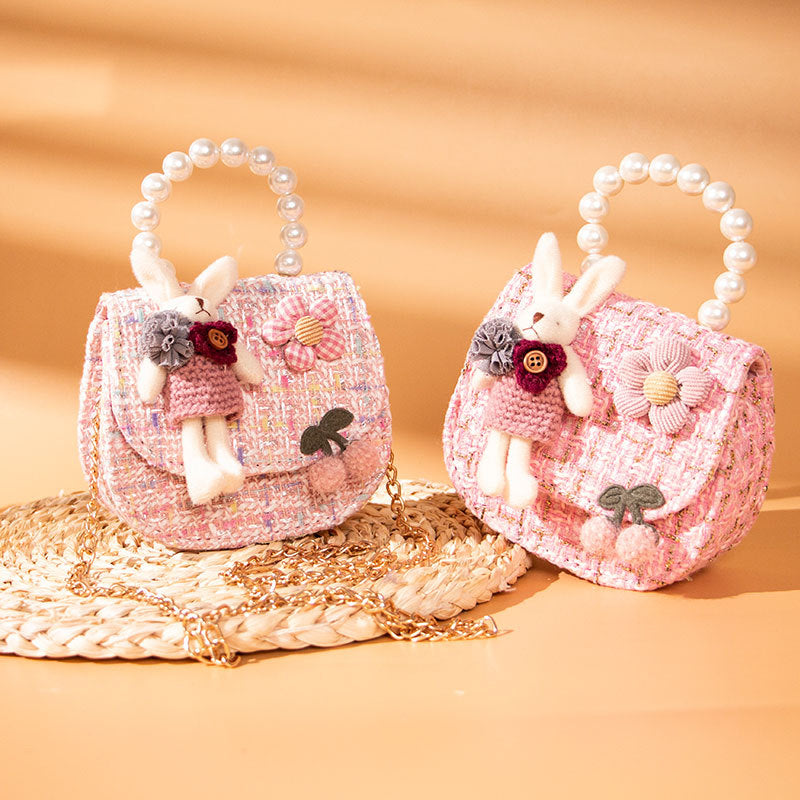 Classic Style Princess Pearl Hand Trendy Crossbody Bags