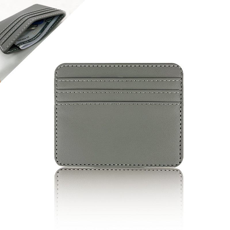 Portable Multiple Slots Large Capacity Exquisite Card Holder