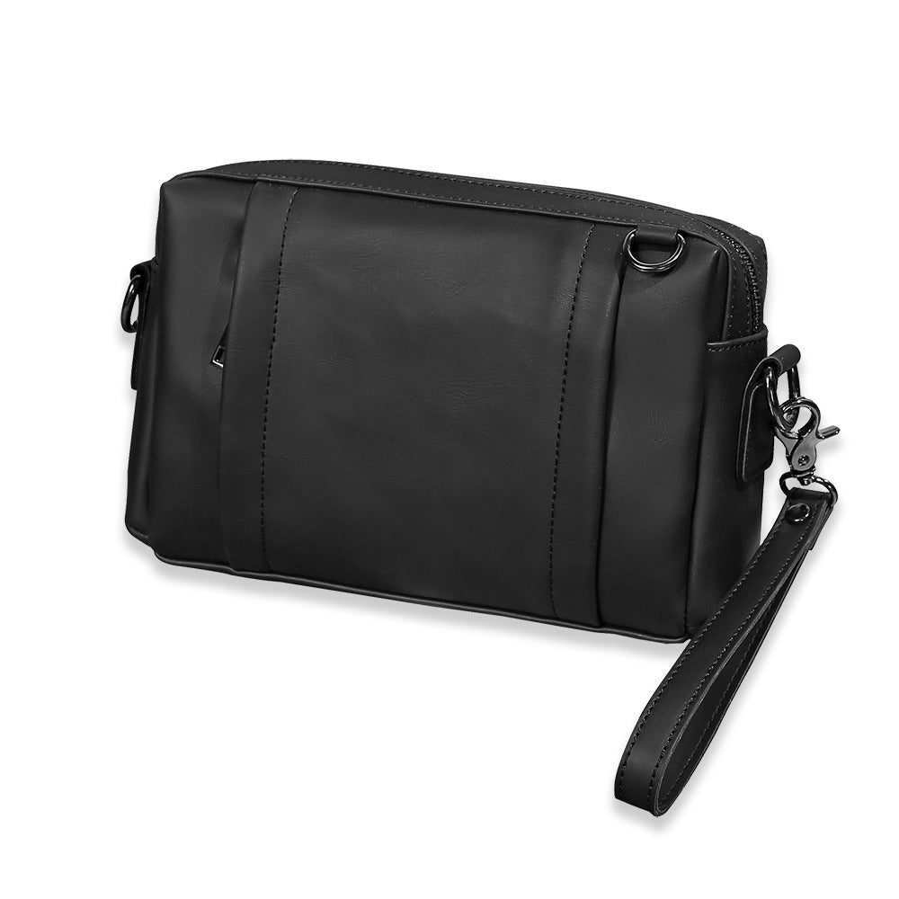 Men's Fashion Large Capacity Korean Style Horizontal Men's Shoulder Bags