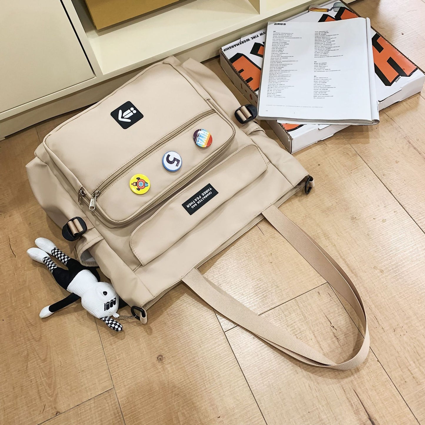 Graceful Men's Creative Female Simple College Men's Messenger Bags