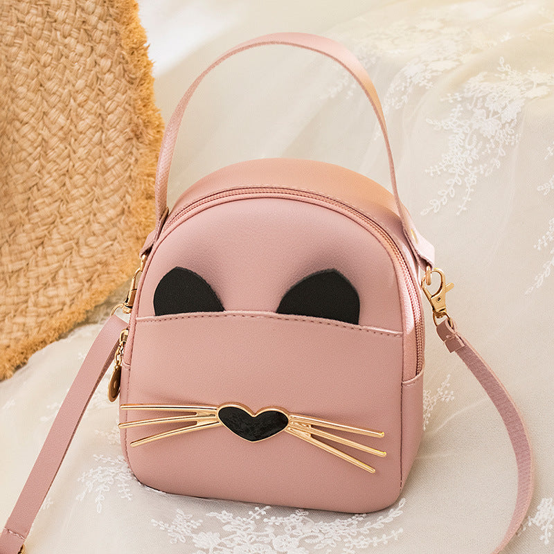 Women's Cat Design Portable Adjustable Strap Backpacks