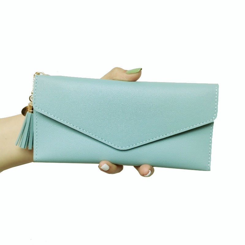 Women's Comfortable Fashion Long Leather Reservation Ladies Wallets