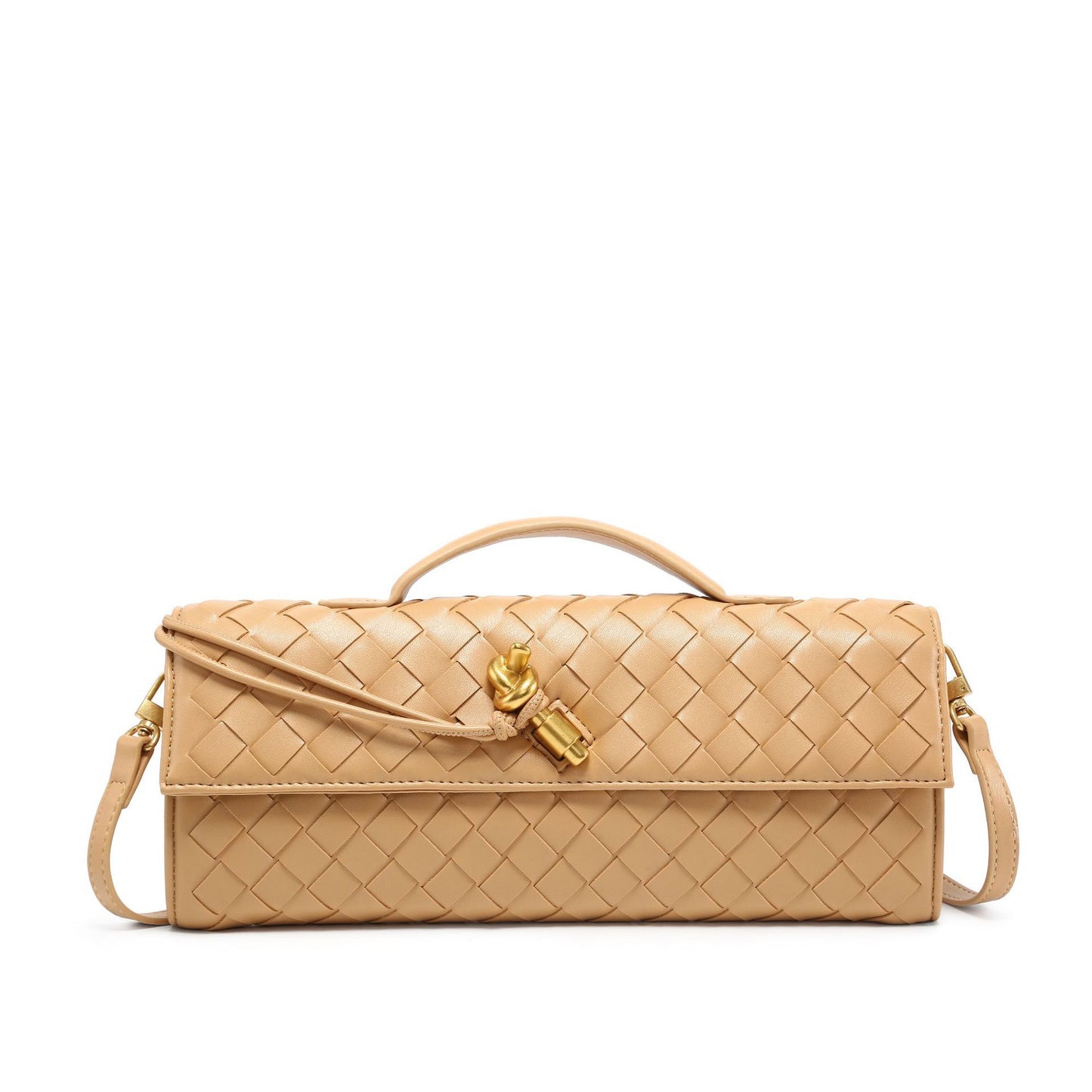 Handmade Horizontal Woven Stick Advanced Fashion Crossbody Bags