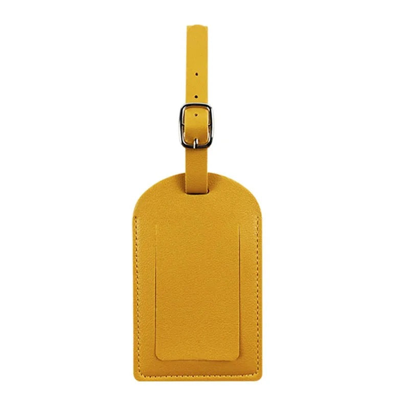Leather Boarding Passport Baggage Tag Set Id Package
