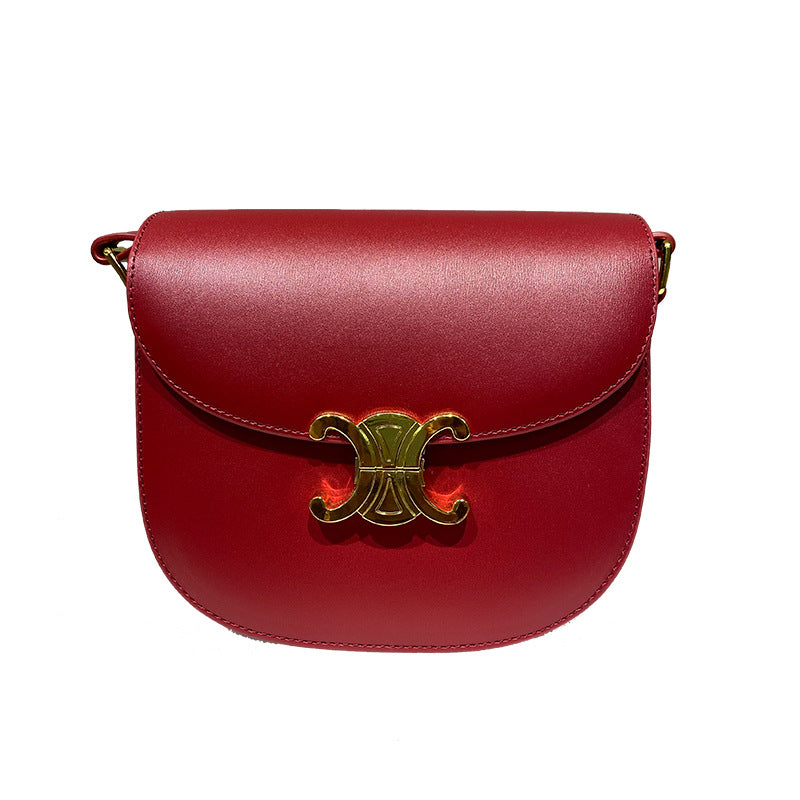Women's Arc Saddle Niche Design High-grade Shoulder Bags