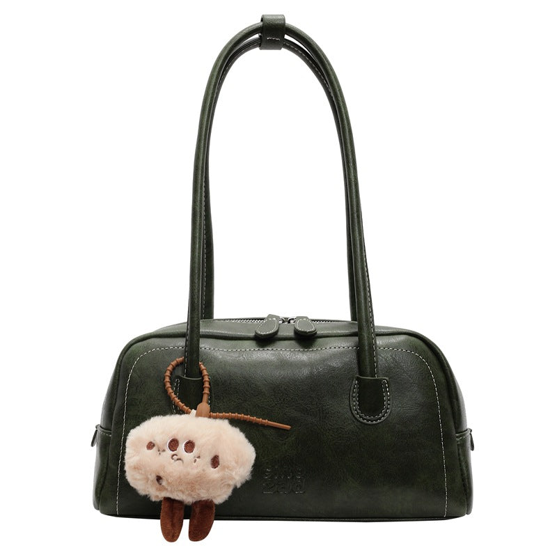 Women's Korean Trendy Portable Bowling Fashionable Pillow Shoulder Bags