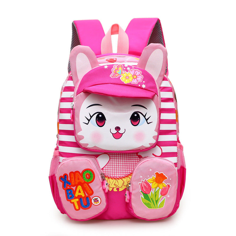 Children's Burden Alleviation Primary P Cartoon Kindergarten School Bags