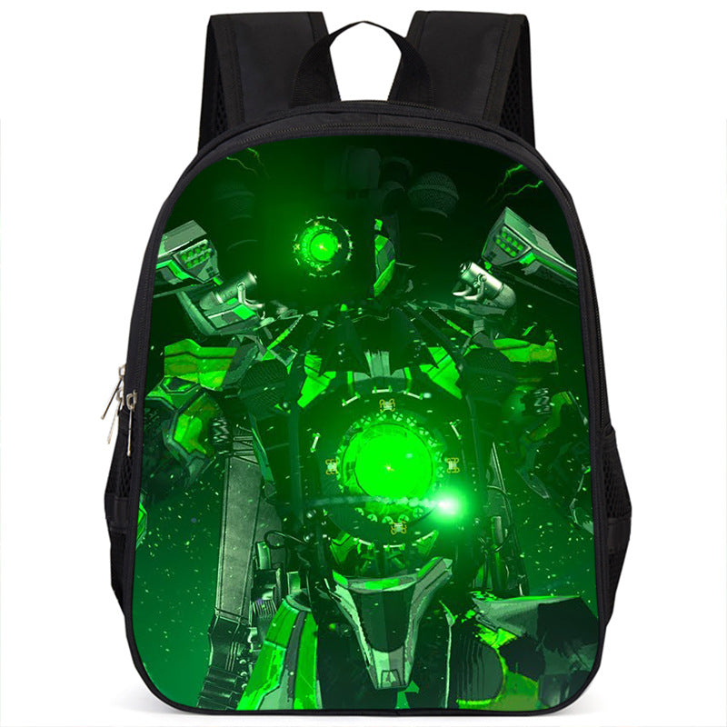 Electric Drill Red Lotus Monitor Inch Backpacks