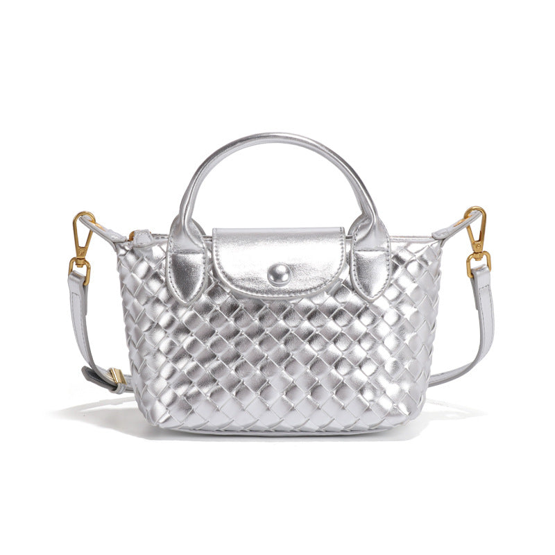 Woven Dumpling Texture Popular Portable Fashion Armpit Bags