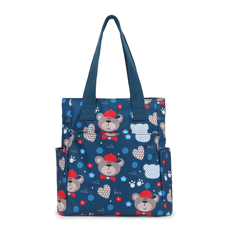 Mummy Portable Shopping Waterproof Printing Buggy Bags