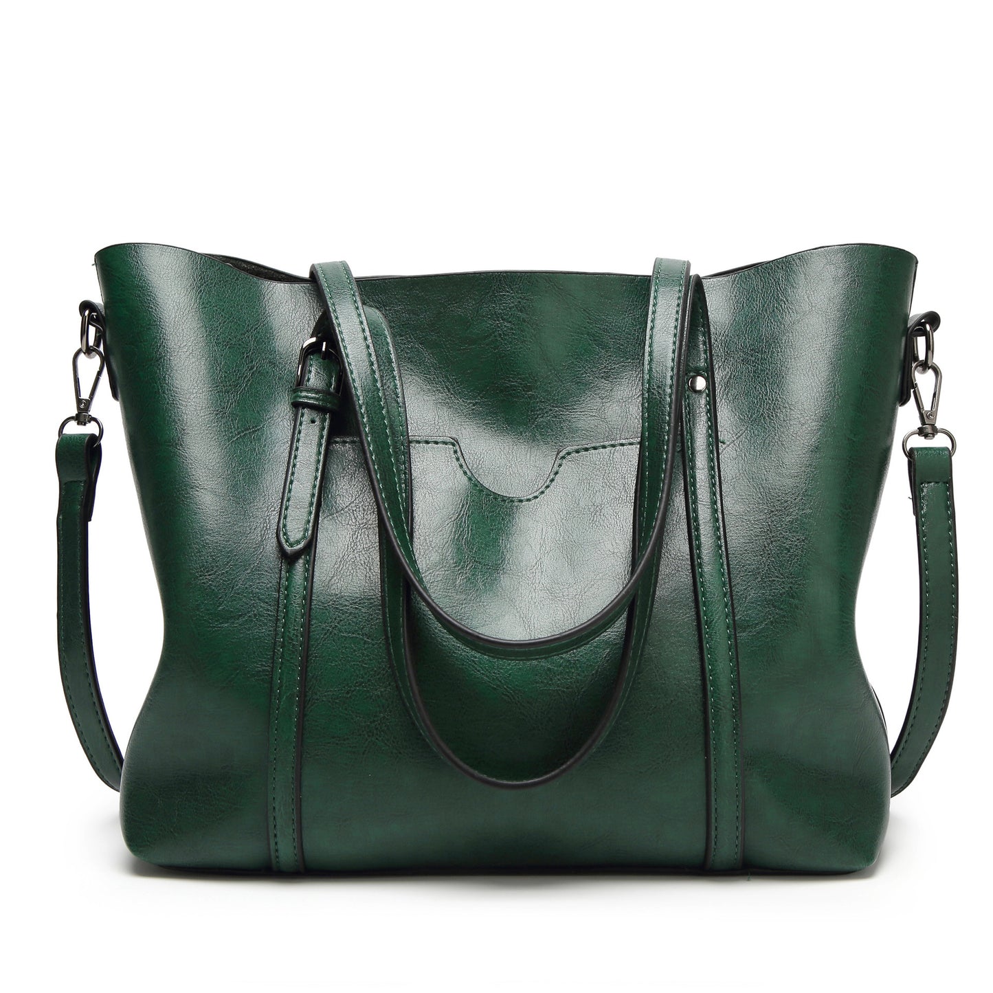 Women's Slouchy Fashion Soft Leather Big Shoulder Bags