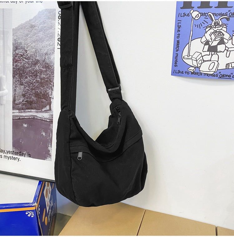Canvas Can Speak Loudly To Our Material Stable Crossbody Bags