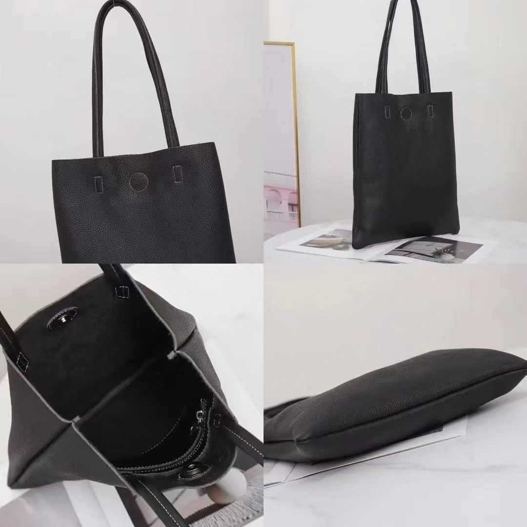 Women's High-grade Niche Large Capacity Genuine Leather Shoulder Bags