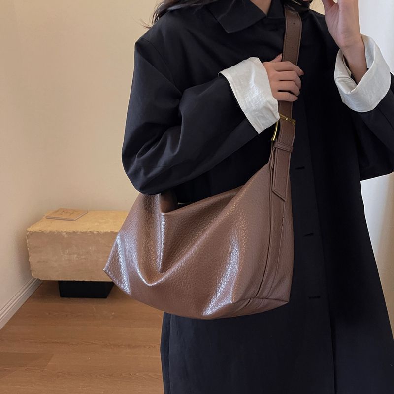 Women's Fashionable High-grade Texture Minority Commuter Large Crossbody Bags