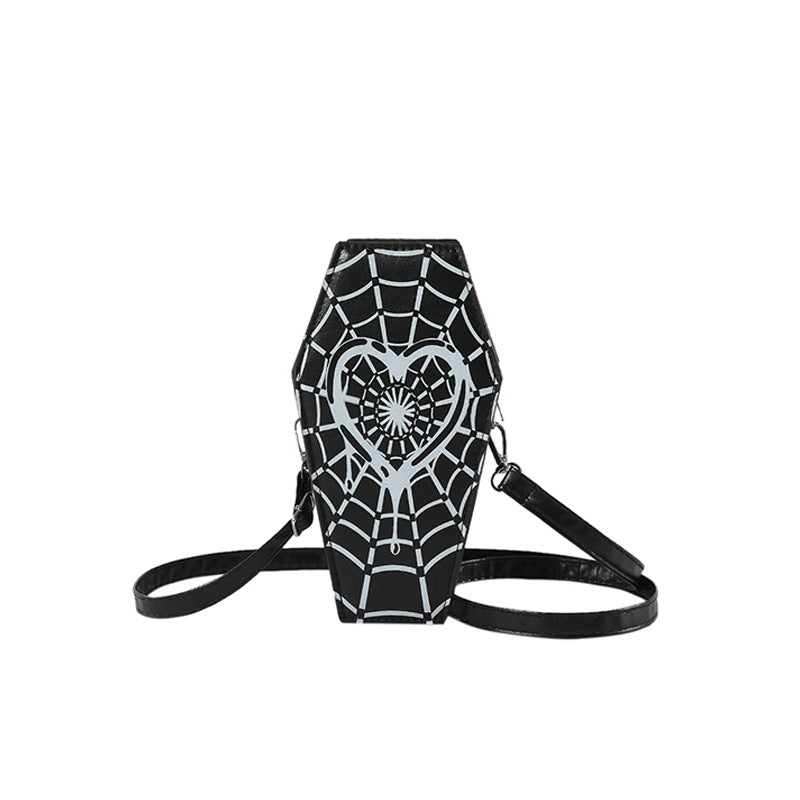 Halloween Cross Coffin Fashion Eccentric Personality Crossbody Bags
