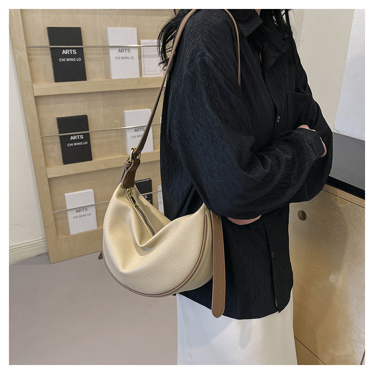 Women's High-grade Minority Simple Large Capacity Underarm Crossbody Bags
