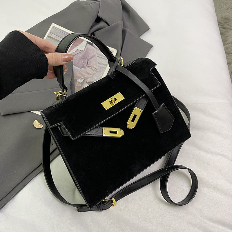 Women's Durable Fashion Pretty Suede Kelly Crossbody Bags
