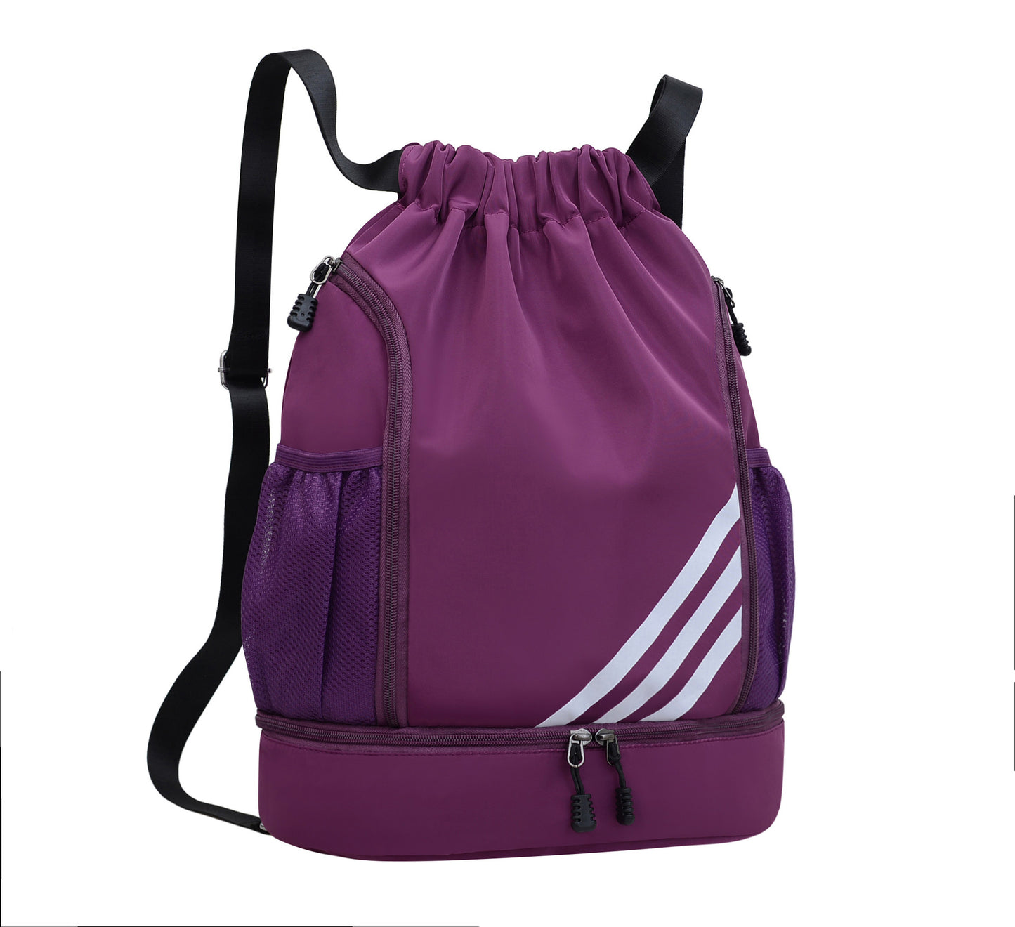 Men's Drawstring Pocket Leisure Large Capacity Folding Backpacks