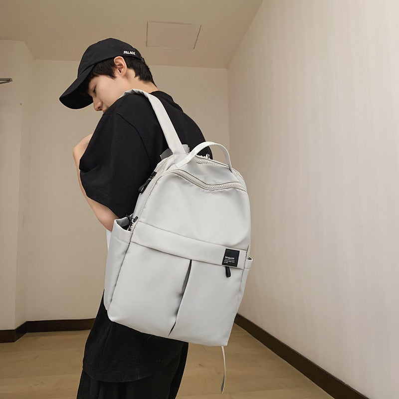 Women's Simple Korean Style Large Capacity Beautiful Personality Backpacks