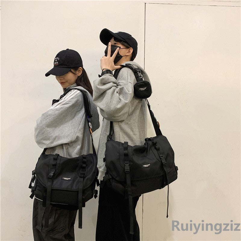 Women's Mechanical Style Male Fashion Large Capacity Men's Messenger Bags