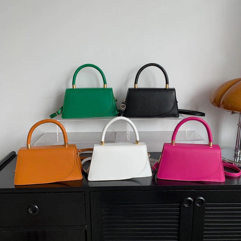 Texture Trendy Retro Modern Popular Solid Shoulder Bags