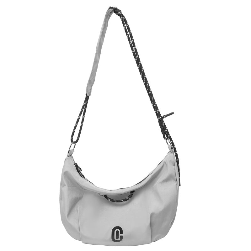 Women's & Men's & Personality Nylon Dumpling Large Capacity Canvas Shoulder Bags