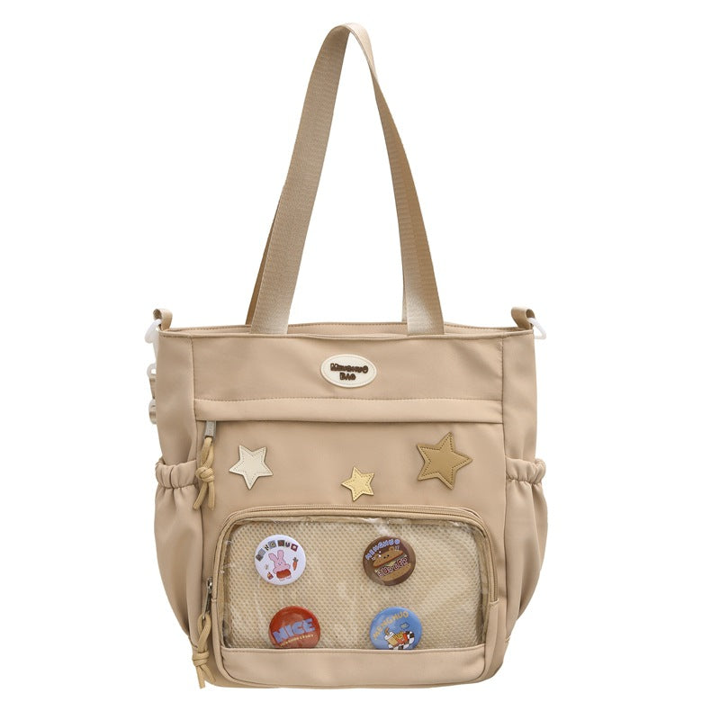 Sweet College Large Capacity Cute Primary Middle School Students' Schoolbags