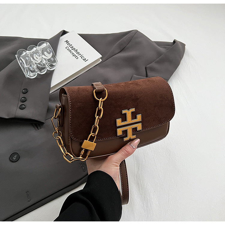 Women's Niche Winter Fashion Underarm Portable Shoulder Bags