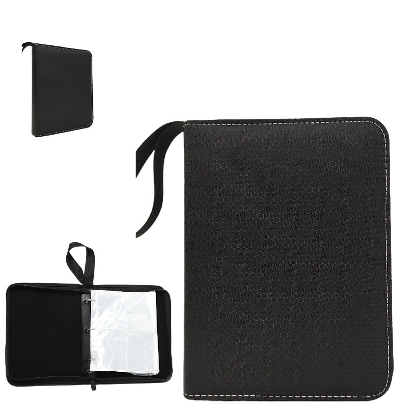 Storage Book Four Nine Grid Solid Card Holder